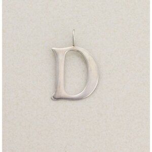 Pendant Only Sterling Silver Letter D Pendant Initial D Silpada